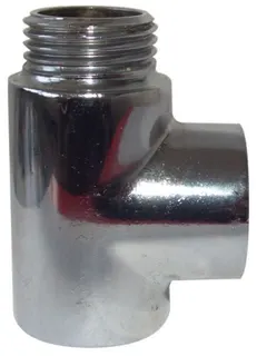 BEMM Spezial-T-Stück 1/2, i/a, Di=16 mm verchromt für Vormontage