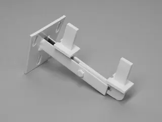 BEMM Wandkonsole Pako 120 mm für Konv. C_3007-014, Weiss 9016