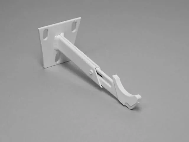 BEMM Regulier-Wandkonsole für RR L= 95 - 146 MM, Weiß 9016