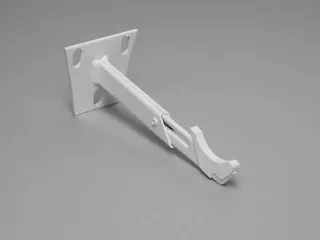 BEMM Regulier-Wandkonsole für RR L= 95 - 146 MM, Weiß 9016