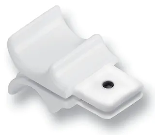 BEMM Befestigung, horizontal R für BHK-Serien Rondo, Weiss 9016 – Bild 1