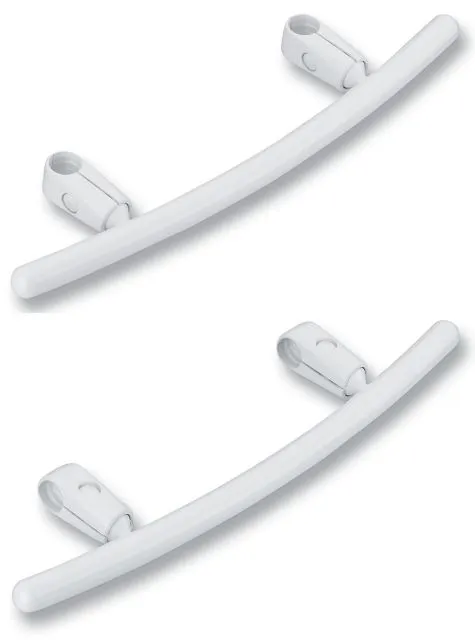 BEMM Handtuchbogen 500mm, Weiss 9016 für Cobo Vertikal, BHK, Mera
