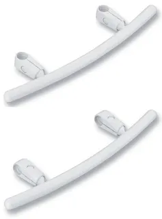 BEMM Handtuchbogen 500mm, Weiss 9016 für Cobo Vertikal, BHK, Mera