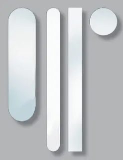 BEMM Spiegel, oval 1200 X 300 mm für Cobo Vertikal, Mera
