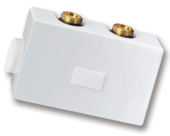 BEMM M-Ventil Purline DN15x50mm, Eck chrom