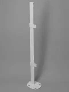 BEMM Standkonsole 1, H1150mm für Heizkörper m. Laschen, Weiss 9016