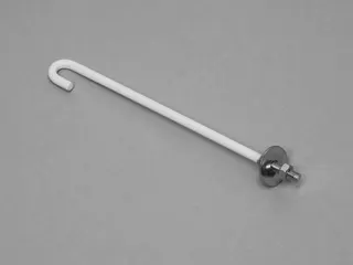 BEMM Gitterhalter L=211 mm, für C_21 Weiß 9016