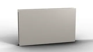 Kermi x2 Line-K AT Typ12 BH559x66x405 QN419, weiß, 10 bar, m. Abdeckung