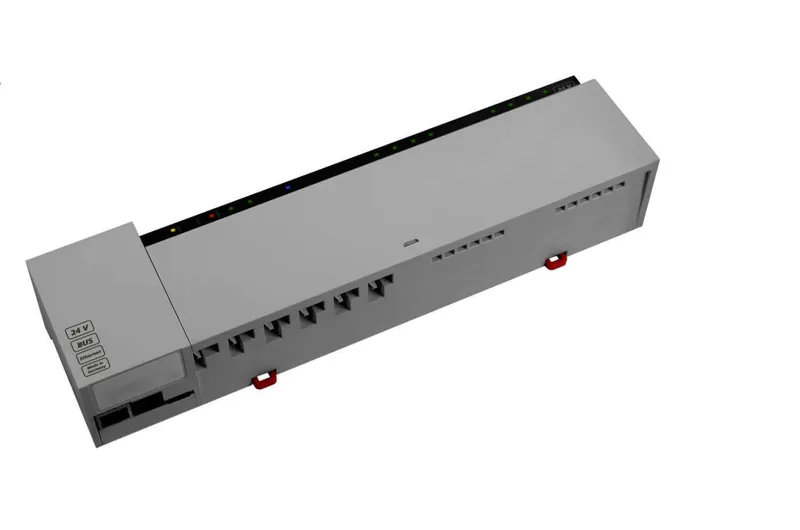Kermi Schaltaktor Bus 8 Kanal 24V bis 8 Räume und 12 Stellantriebe 24V