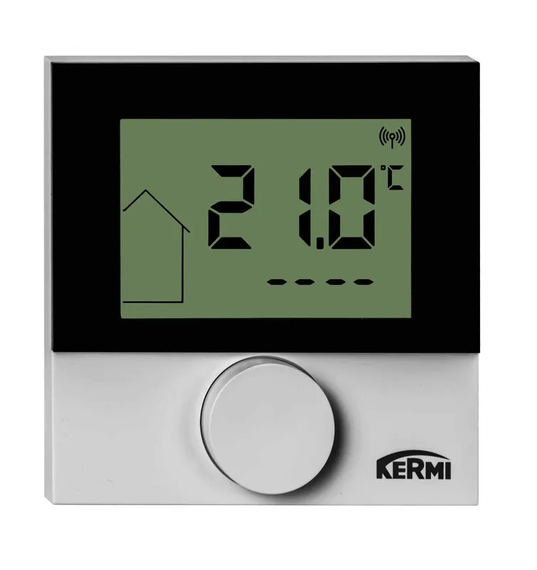 Kermi Raumbediengerät Funk D1 mit Display