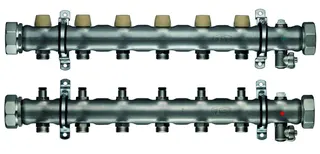 Kermi xnet IFH-Verteiler FI-7 für 7 Kreise, Baulänge 710 mm – Bild 2