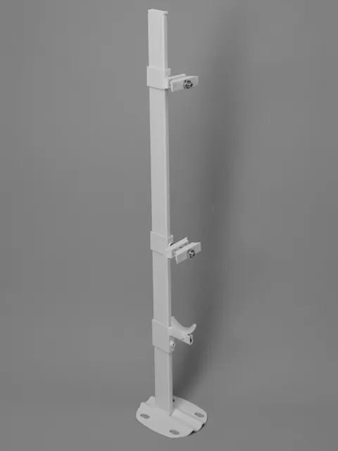 BEMM Standkonsole Klira, H670mm für Heizkörper bis H 500 mm, Weiss 9016