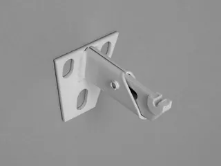 BEMM Regulier-Wandkonsole für RR L= 85 - 105 mm, Weiss 9016