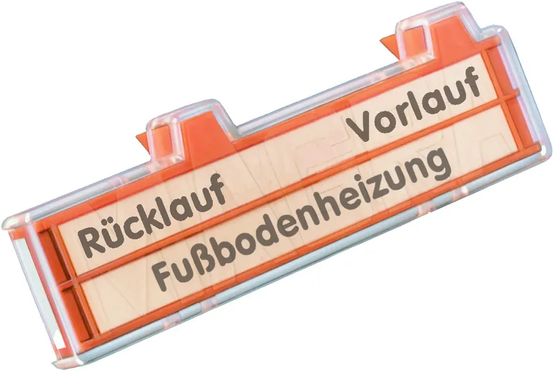 Magra-Bezeichnungsschild 85 1 Satz, Nr. 7730
