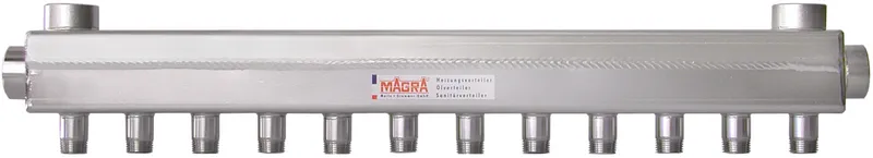 Magra Edelstahl-Heizkreisverteiler 60/60 f. 2 Heizkreise, 10240600200