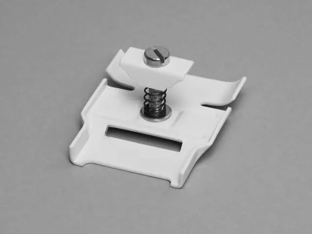 BEMM Klemmhalter für RR-Mehrsäul. mit Druckfeder, verzinkt