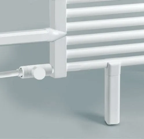 BEMM Fußkonsole, Rondo R/S, 140 mm für Raumteiler, Weiss 9016