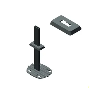 Kermi Kunststoffrosette für Standrohr 30x10mm, ZB01190001 – Bild 2