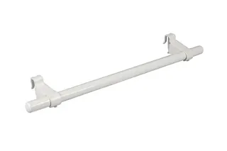 Kermi Handtuchhalter für Flachheizkörper 450mm lang, weiß, Nr. ZC00400001 – Bild 2