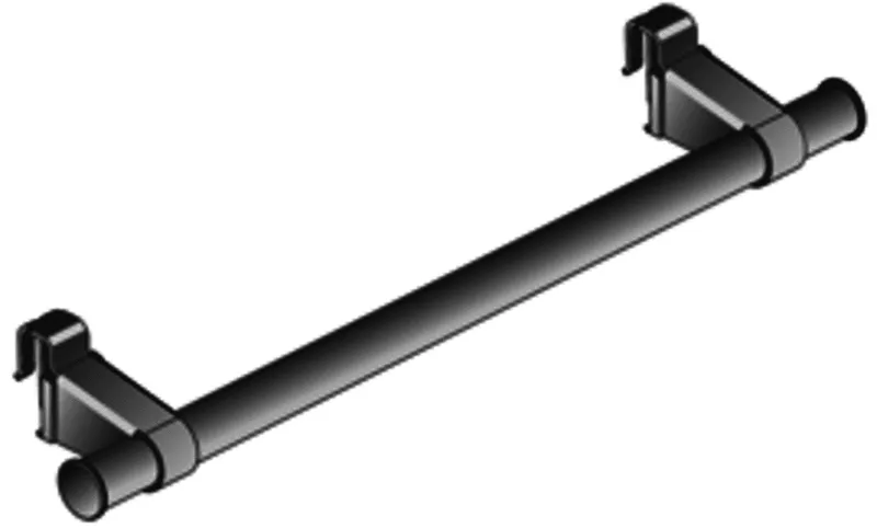 Kermi Handtuchhalter für Flachheizkörper 600mm lang, weiß, Nr. ZC00400002