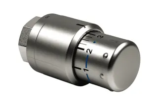 Kermi Thermostatkopf Edelstahl-Optik Nr. ZV00380002