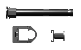 Kermi Bohrkonsole als 3. Konsole ab BL 1800 (Set) Länge 160mm Nr:ZB02770001