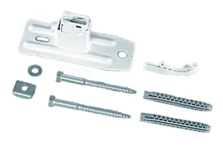 Kermi Set Wand Befestigung Sichtbare Teile weiss WA 60-100mm, ZB02870003 – Bild 3
