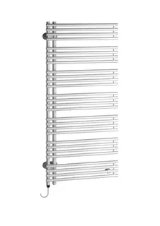 Kermi Diveo Badheizkörper QN413, weiß 940x46x450mm links, Anschl.seitl. – Bild 5