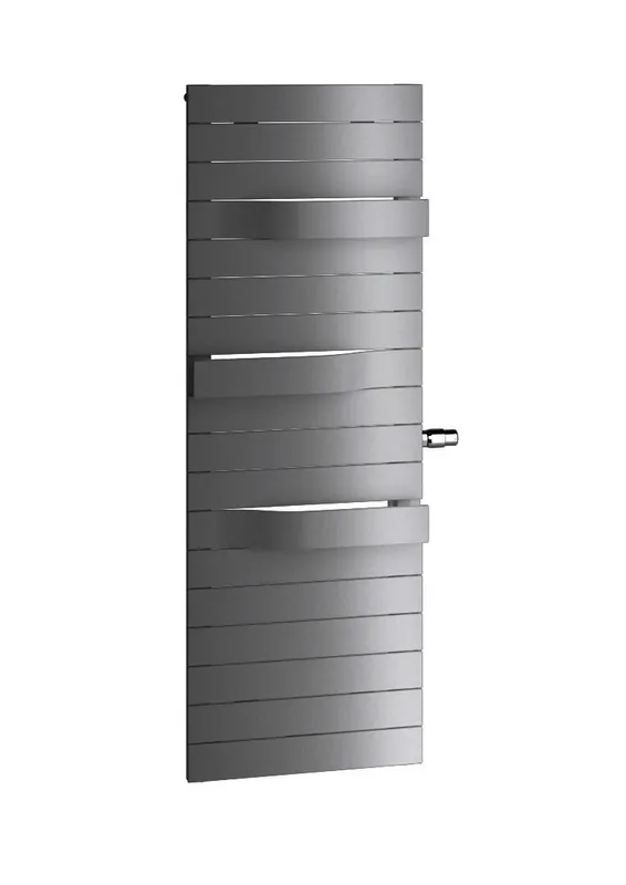 Kermi Tabeo-V Badheizkörper glanzsilber 1757x750x51mm TK links, TBV10180075WLXK