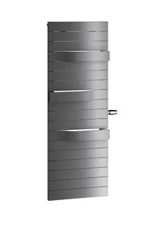 Kermi Tabeo-V Badheizkörper glanzsilber 1757x750x51mm TK links, TBV10180075WLXK