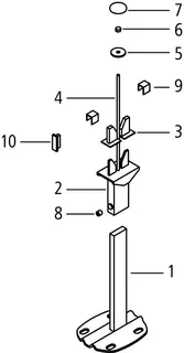 Kermi Universalkonsole für Konvektoren weiß RAL 9016, ZB00180001 – Bild 4
