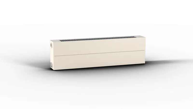 Kermi Konvektor KNN32 BH:210 BL:1000mm weiß RAL 9016 Anschlußbild U 1/2"
