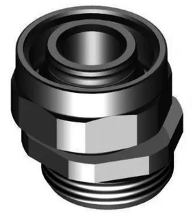 Kermi Eccolution Adapterstücke Set 2 f. Achsabstand min.34/50-max.66/50 (2st.) – Bild 2