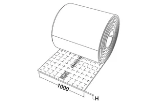 Roth Verbundrolle 35-3 PS-TK 3,5 9000x1000x35mm (1qm),1135000241 – Bild 3
