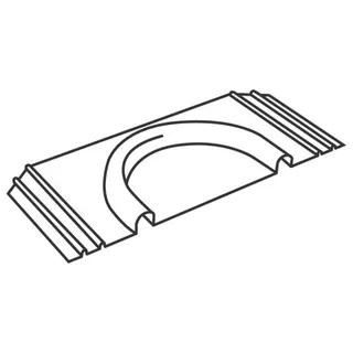 REHAU Umlenklamelle TS-14 245 x 110 mm – Bild 2