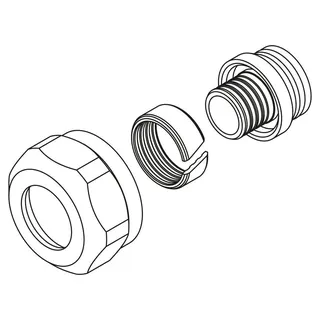 REHAU Klemmringverschraubung 10,1 x 1,1 – Bild 2