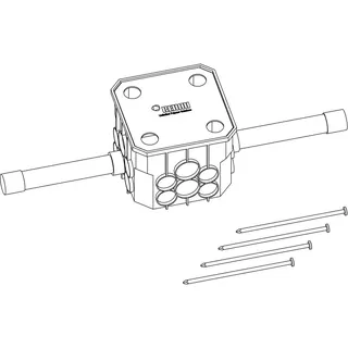 REHAU BKT-Anschlussdose mit Anbindung 20 x 2,0 mm – Bild 2