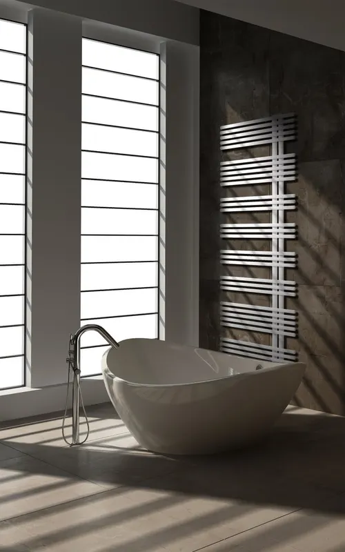 HM i-select Spa Badheizkörper BH 1200 BL 600, 53-12060 RAL 9016 weiß