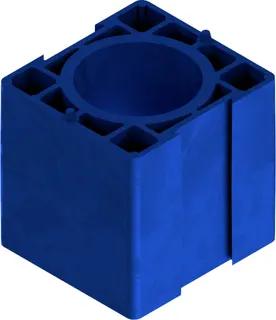 SBK Distanzstück blau 55mm lang Nr. 6013041