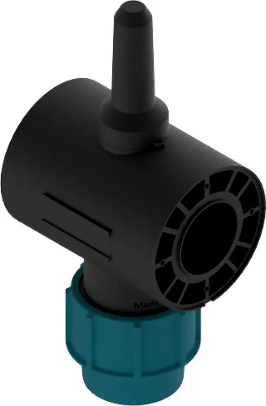 SBK UV 5000 11/4" Rücklaufsegment+Durch- flussmess.rot,25mm PE-Rohr,5.013.002.041