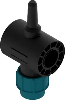 SBK UV 5000 2" Rücklaufsegment mit Klemmverschraubung 25mm, 5.213.002.040