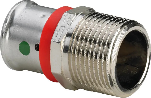 Viega Übergangsstück mit SC Fonterra 1213.5 in R3/4x20mm Rotguss