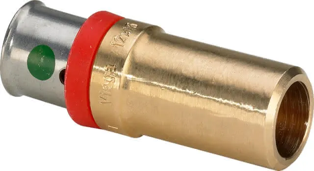 Viega Einsteckstück Fonterra 1213 in 15x12mm Rotguss