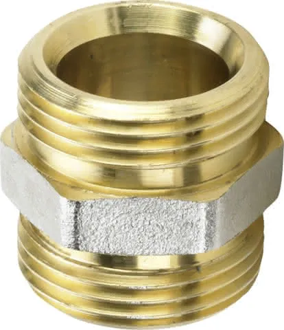 Viega Adapter 1021.5 in G1/2x3/4 Messing vernickelt