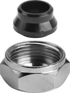 Viega Verschraubung 94385.2 in 15mm Messing vernickelt – Bild 2