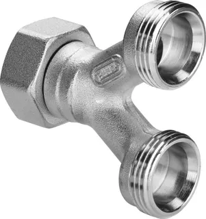 Viega Doppelanschlussstück 1255.9 in G3/4 Messing – Bild 2