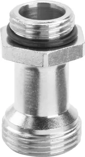 Viega Anschlussstutzen 1004.17 in G1/2xG3/4x45mm Messing – Bild 2