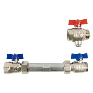 Strawa e-class AG 1"-WMZ Anschluss horizontal, Nr. 55e330306