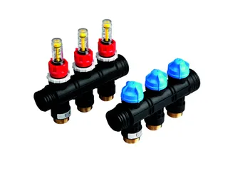 TECEfloor KST-HKV 2 Anschlussmodul mit DFA, kuppelbar, O-Ring dichtend