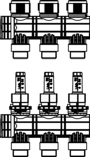 TECEfloor KST-HKV 3 Anschlussmodul mit DFA, kuppelbar, O-Ring dichtend – Bild 3